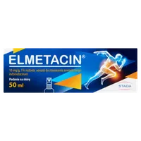 Elmetacin 10 mg/g - roztwór w aerozolu do stosowania zewnętrznego, 50ml
