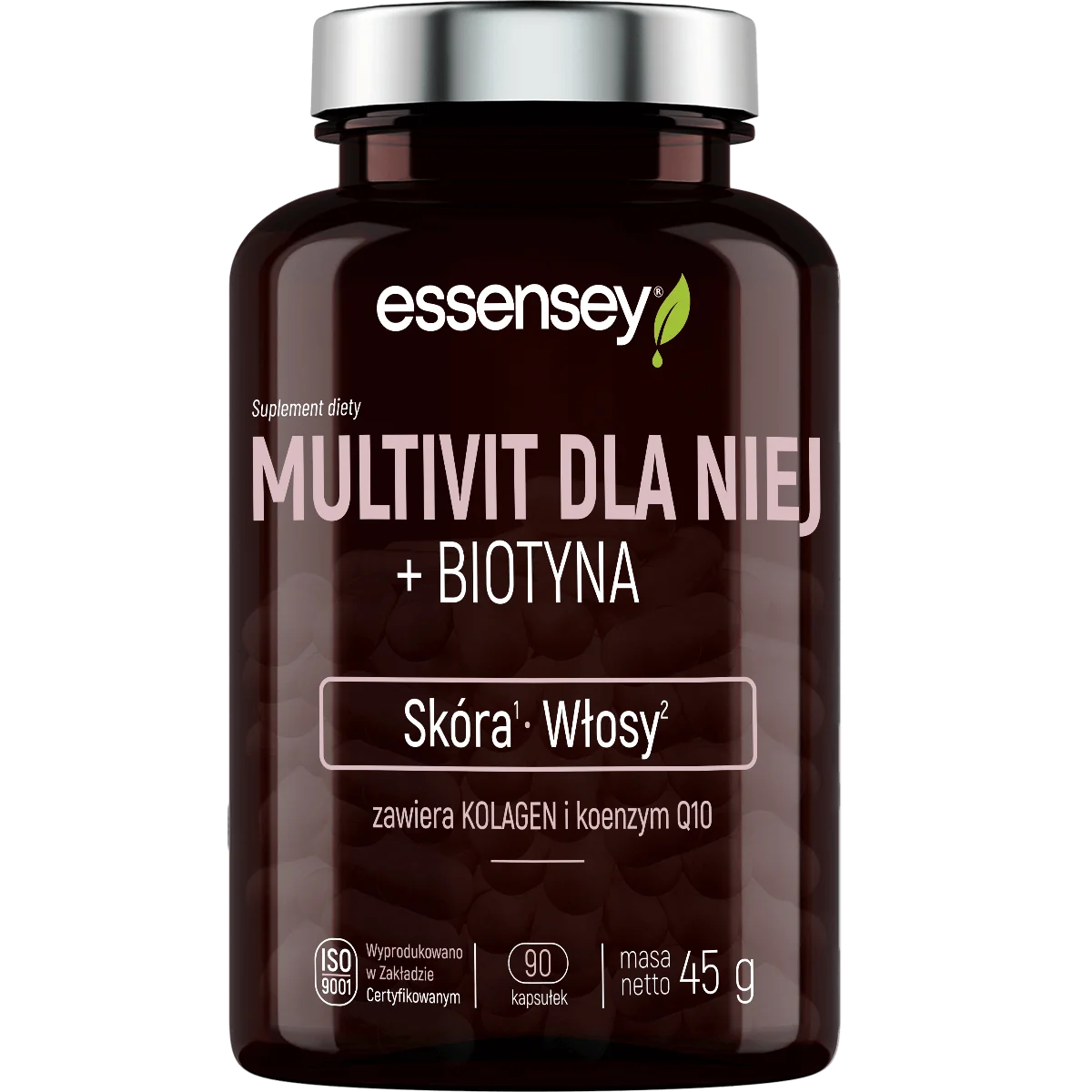 Essensey Multivit dla Niej + Biotyna 90 kapsułek