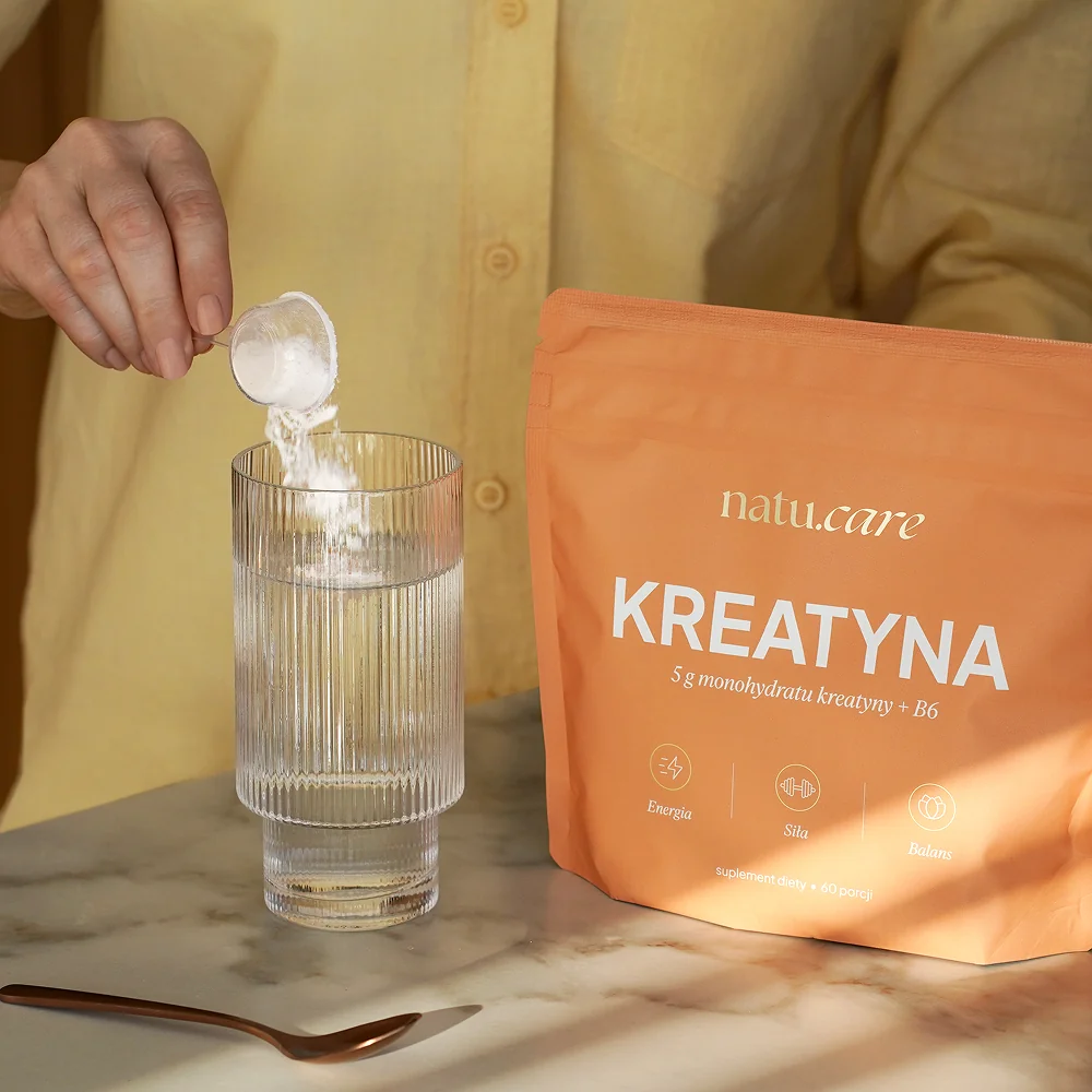 Natu.Care Kreatyna o smaku mango-marakuja, proszek, 372 g