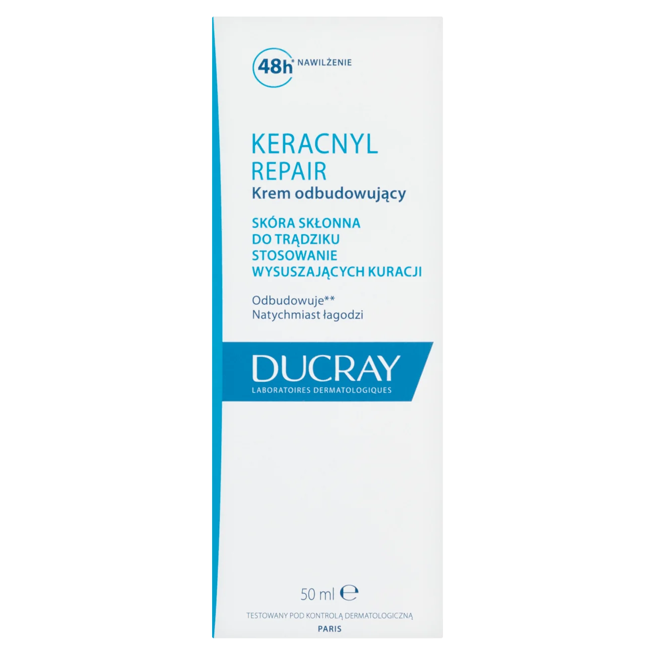 Ducray Keracnyl Reapir krem odbudowujący, 50 ml