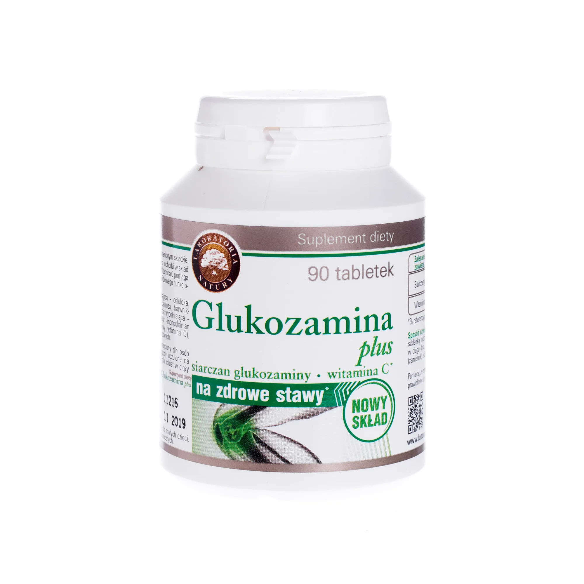 Glukozamina Plus, na zdrowe stawy, 90 tabletek