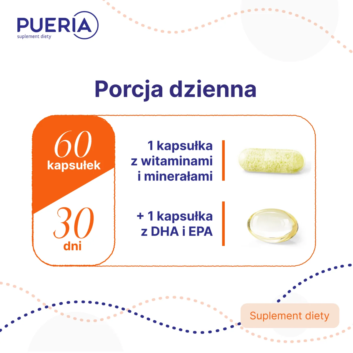 Pueria Uno Active 60 kapsułek