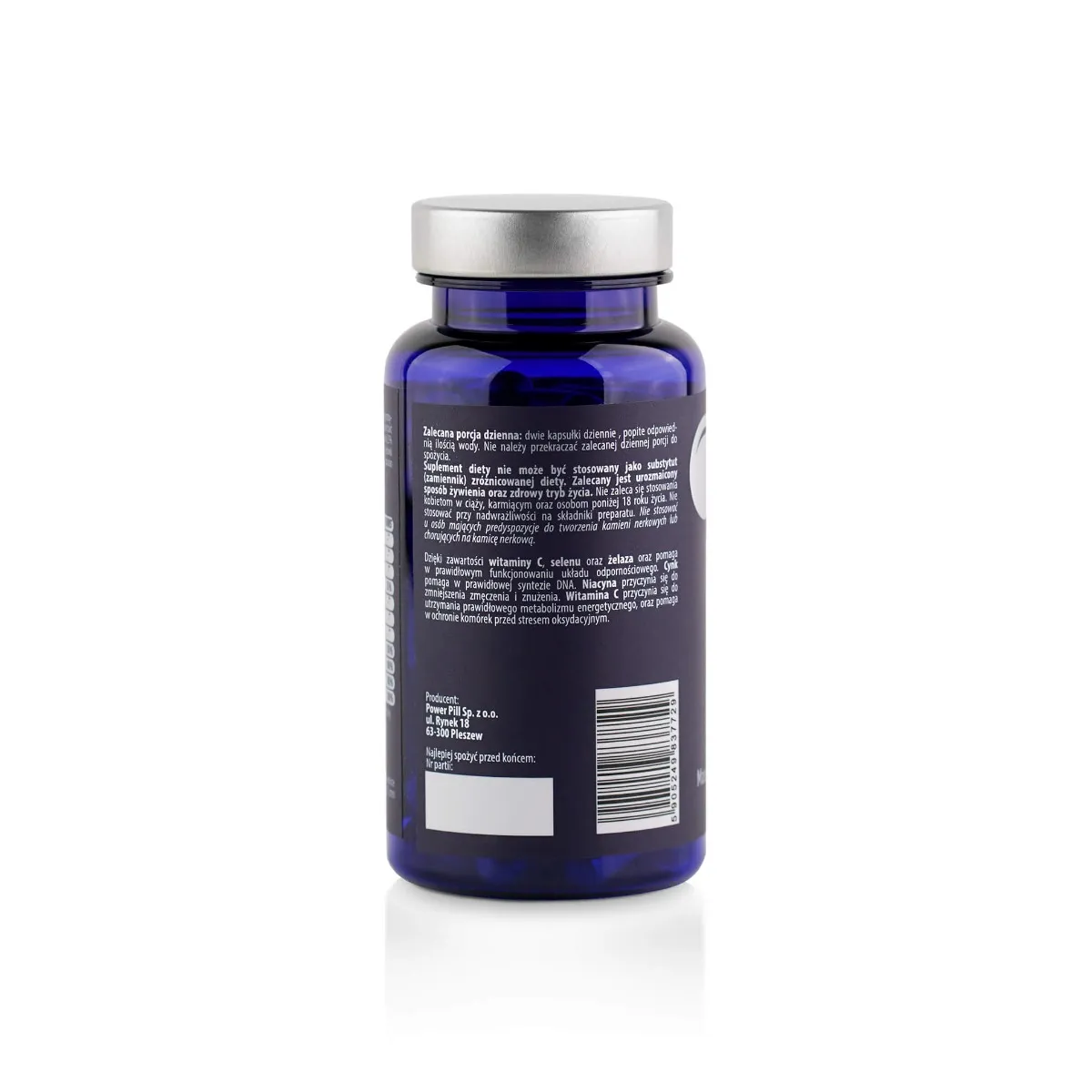 Power Pill #odporność 60 kapsułek, 43 g