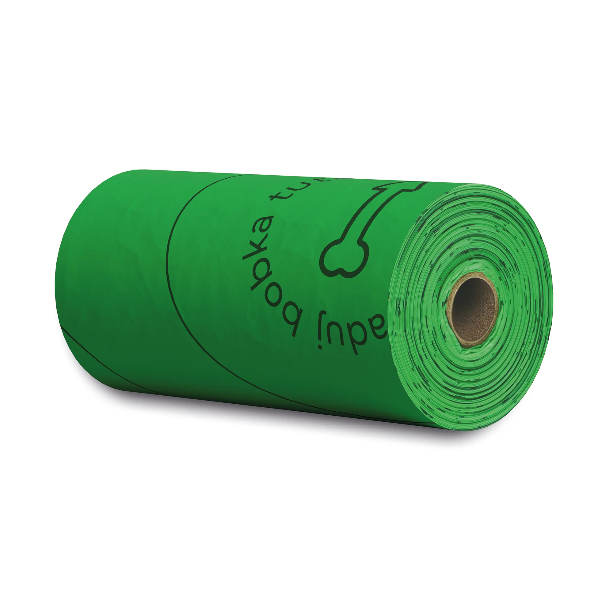Green Paw Poop Bag woreczki na psie odchody, 1 rolka 15 sztuk
