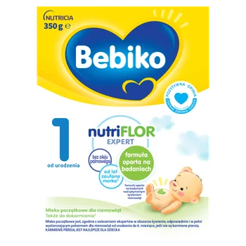 Bebiko 1 mleko początkowe dla niemowląt, 350 g