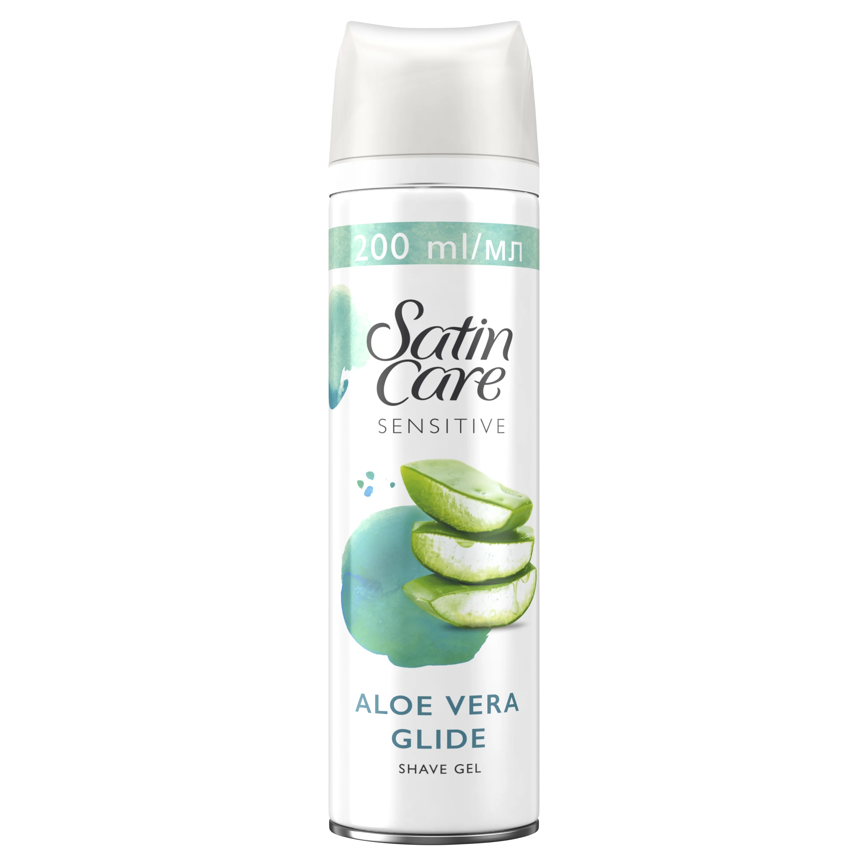 Gillette Satin Care Sensitive żel do golenia dla kobiet, 200 ml