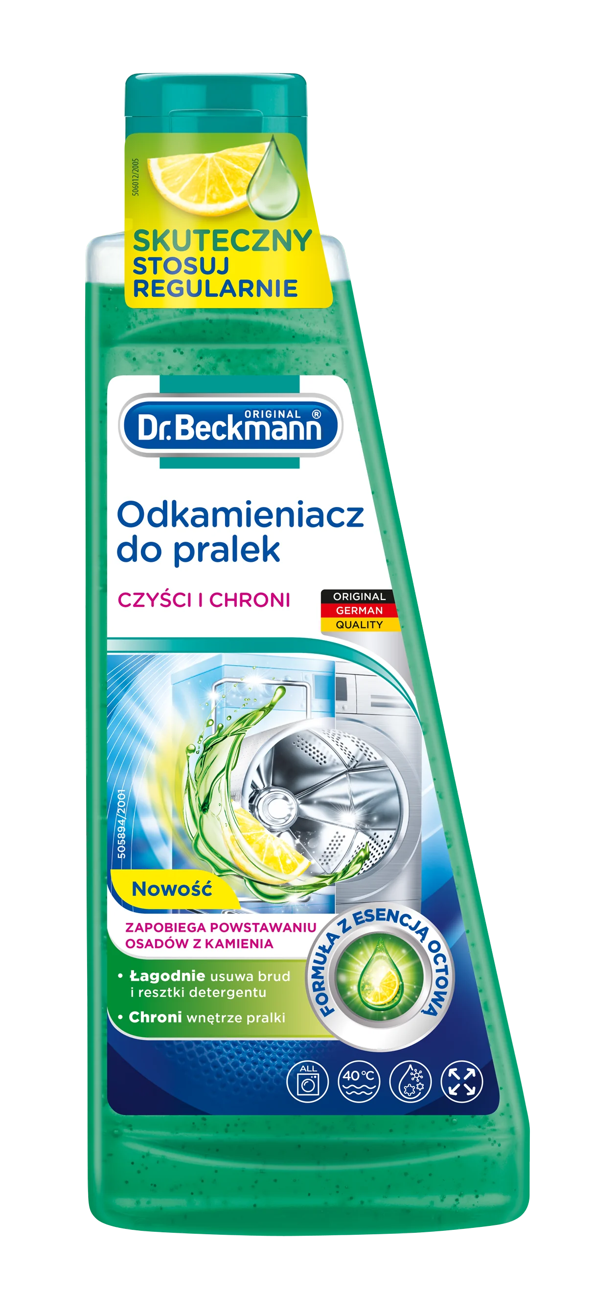 Dr. Beckmann odkamieniacz do pralek, 250 ml