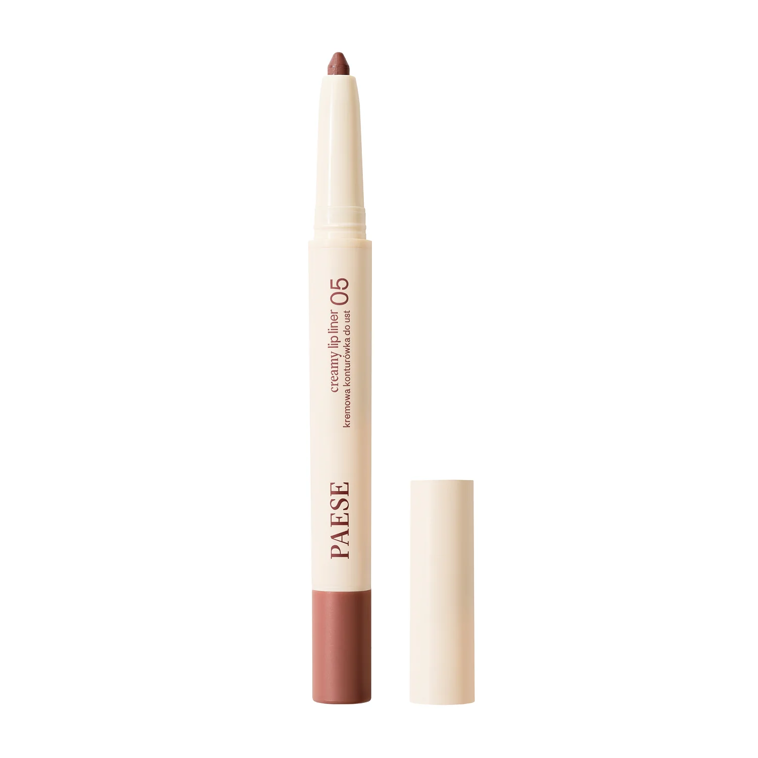 Paese Creamy Lip Liner kremowa konturówka do ust 05 Ash Wood, 0,6 g