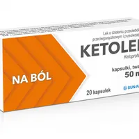 Ketolek, 50 mg, 20 kapsułek