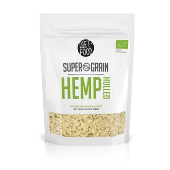 DIET-FOOD Konopia BIO łuskane nasiona, 200 g