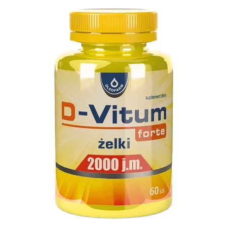 D-Vitum forte 2000 j.m. 60 żelków