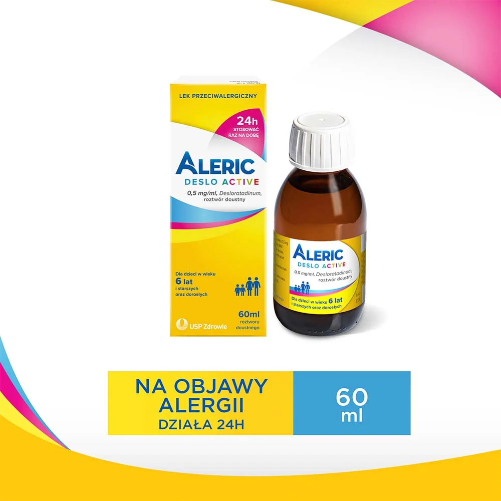 Aleric Deslo Active 0,5 mg/ml syrop 60ml