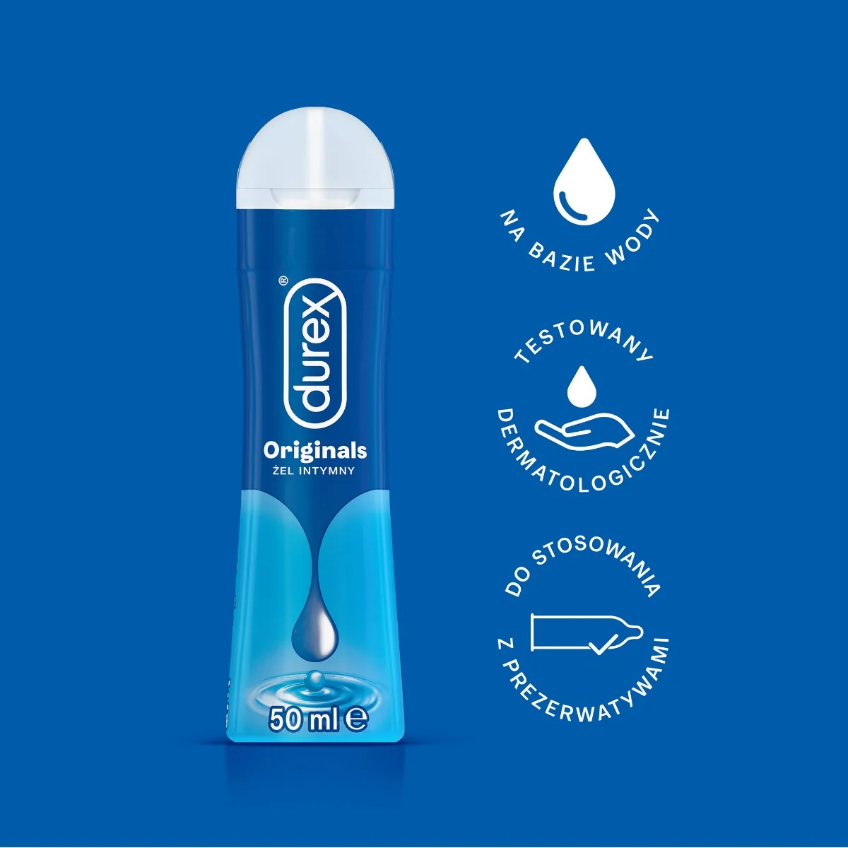 Durex Play nawilżający płyn intymny, 50 ml