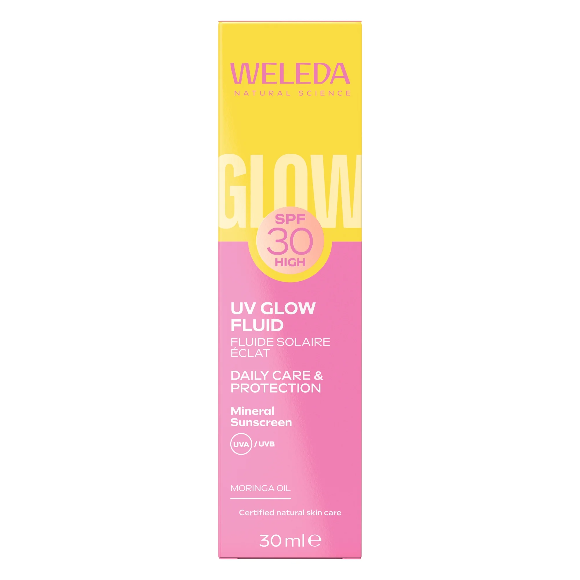 Weleda UV Glow lekki krem do twarzy SPF 30, 30 ml
