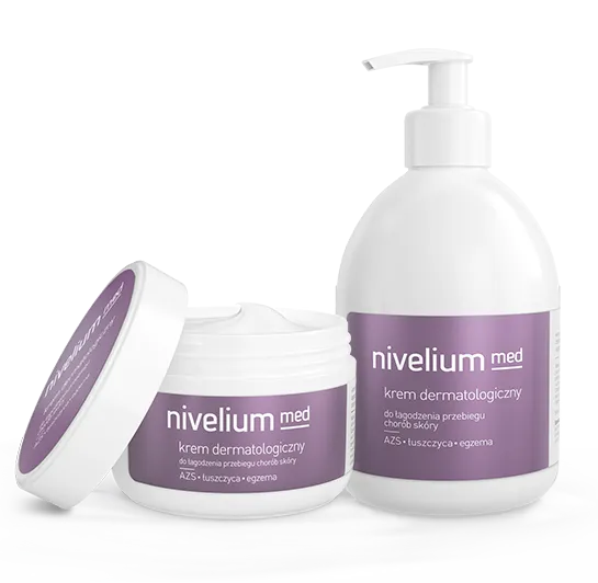 Nivelium Med, krem dermatologiczny do łagodzenia przebiegu chorób skóry, 450 ml