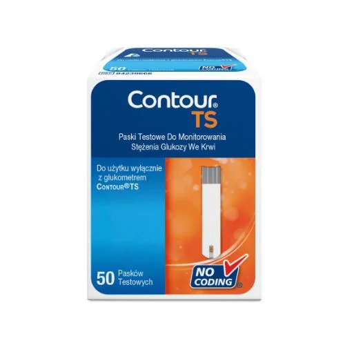 Test Contour TS test paskowy, 50 sztuk