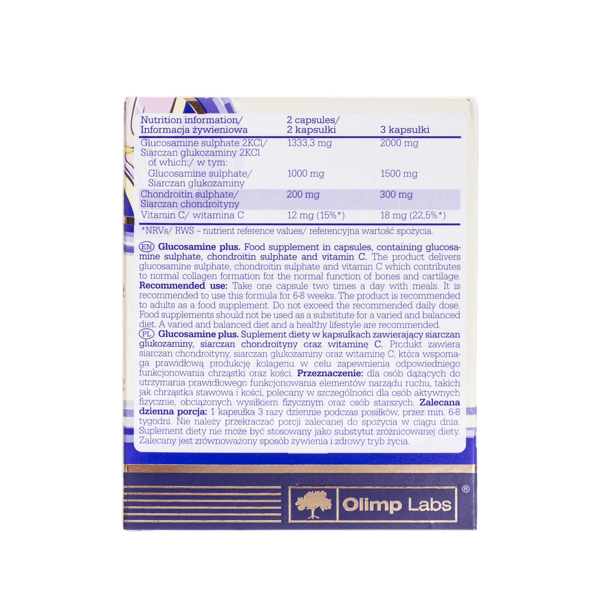 Olimp Glucosamine Plus 60 kapsułek