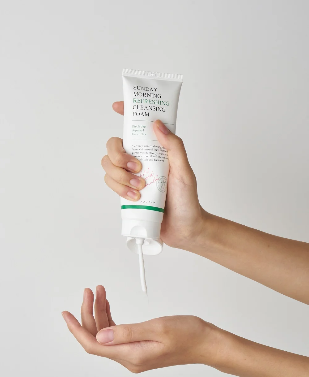 AXIS-Y Sunday Morning Refreshing Cleansing Foam oczyszczająca pianka do twarzy, 120 ml