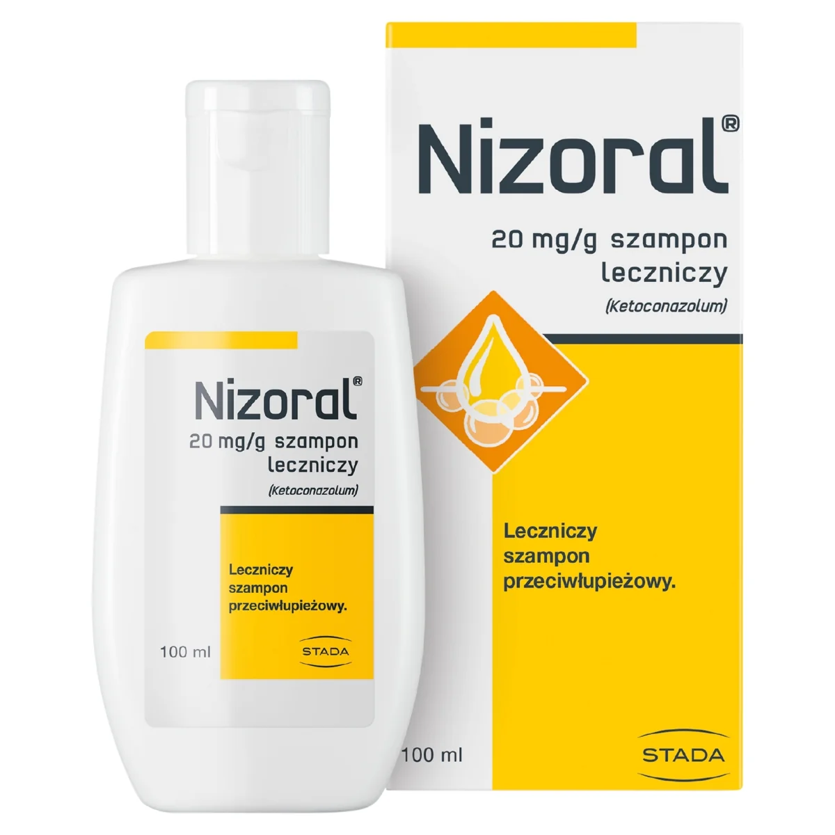 Nizoral (20 mg/g), szampon leczniczy, 100 ml