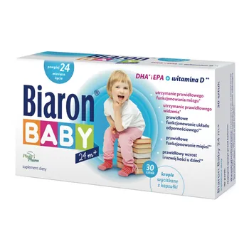 Biaron Baby 24 m+ , suplement diety, 30 kapsułek twist-off 