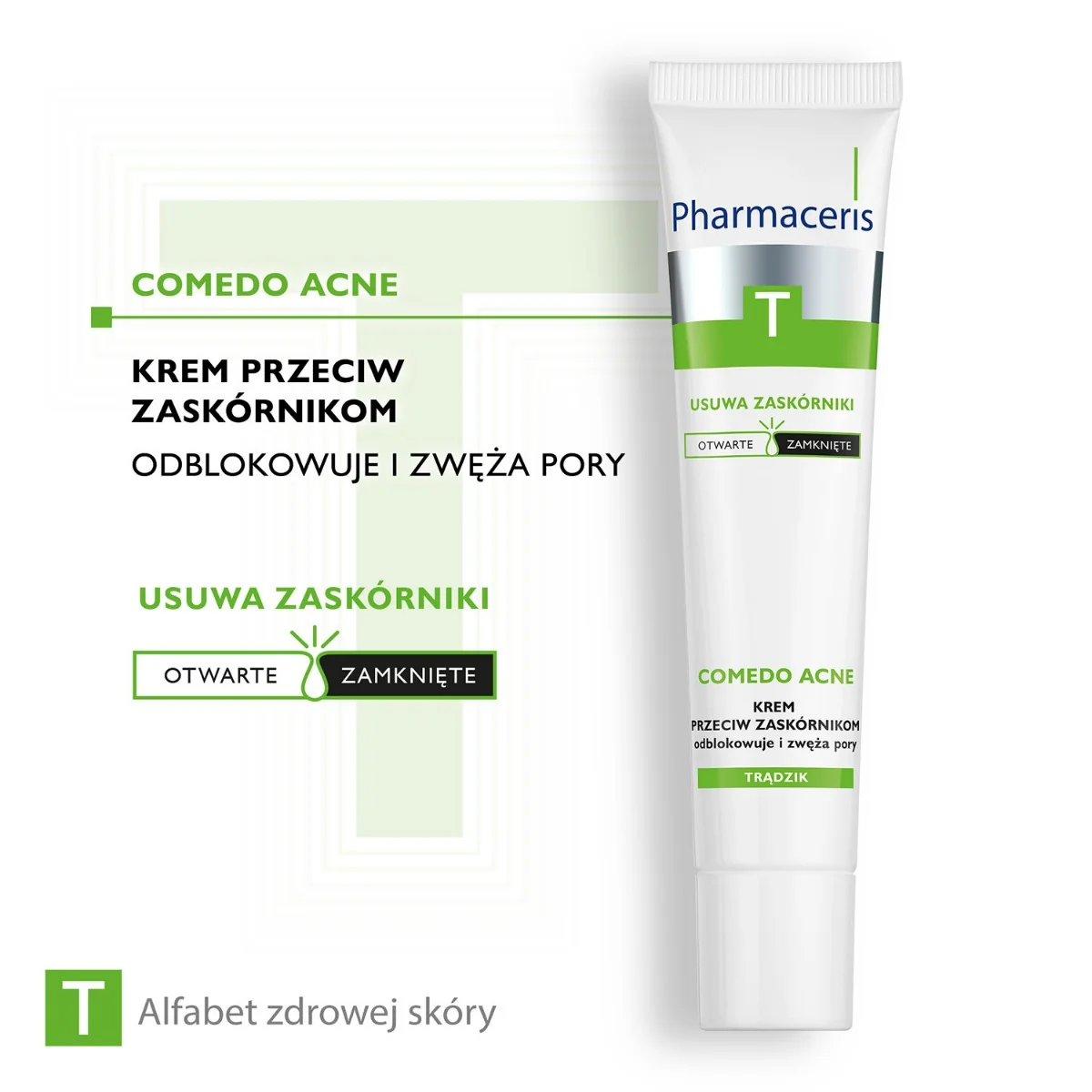 Pharmaceris T Comedo Acne krem redukujący niedoskonałości i zaskórniki, 40 ml