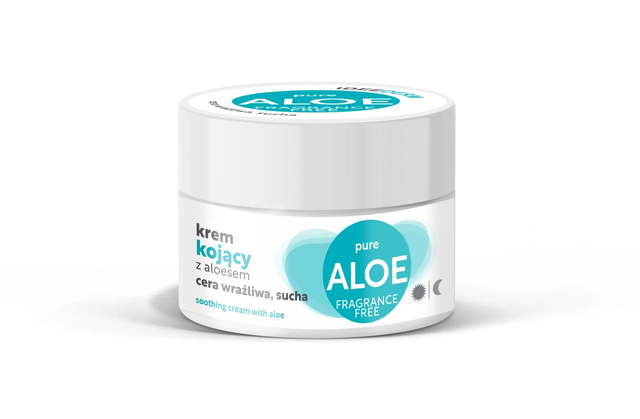 Idee Derm krem kojący z aloesem, 50 ml