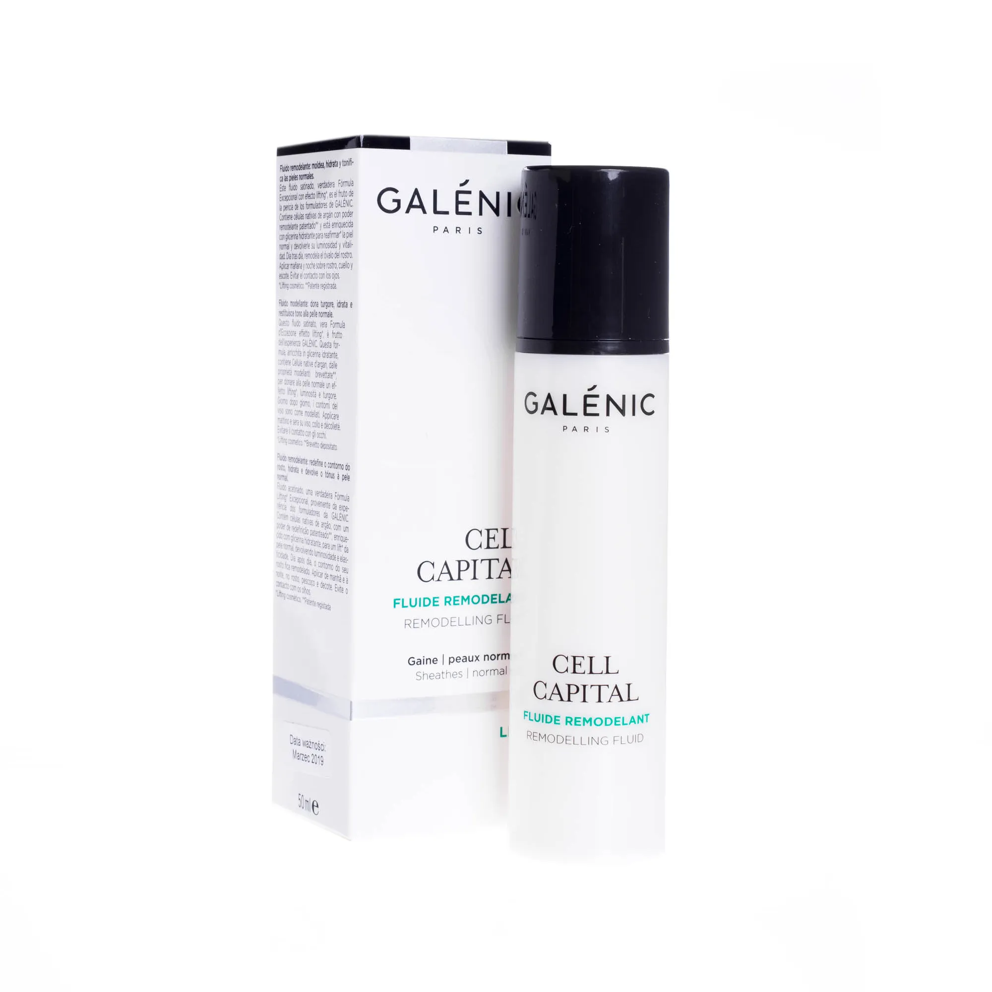 Galenic Cell Capital, fluid remodelujący do skóry normalnej, 50 ml 
