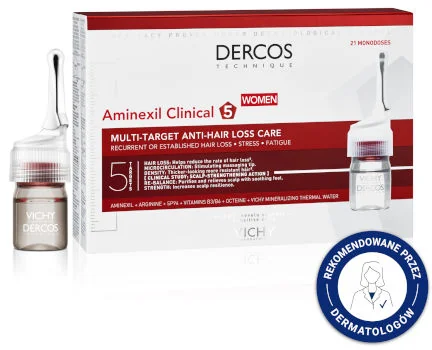Vichy Dercos Aminexil Clinical 5 Kuracja przeciw wypadaniu włosów dla kobiet