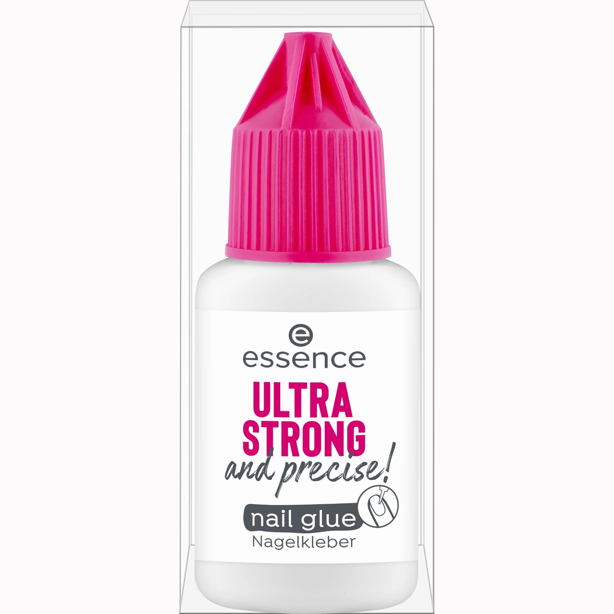 Essence Ultra Strong & Precise klej do paznokci, 8 g