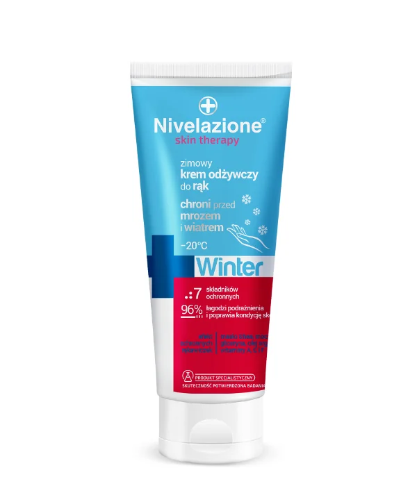 Nivelazione skin therapy Winter Zimowy krem odżywczy do rąk, 75 ml