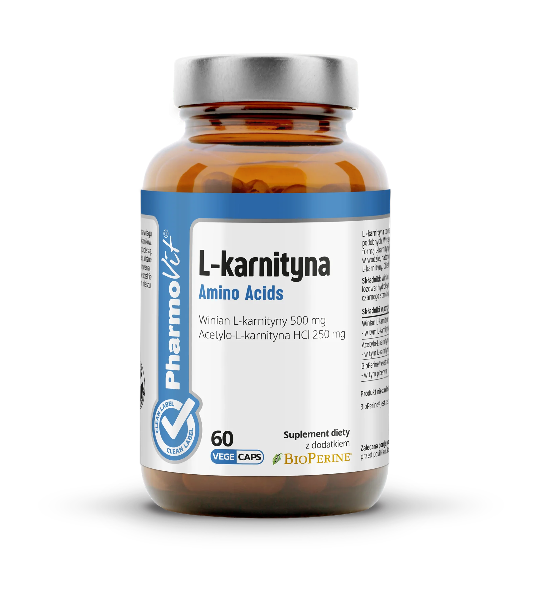 PharmoVit® L-karnityna 60 kapsułek