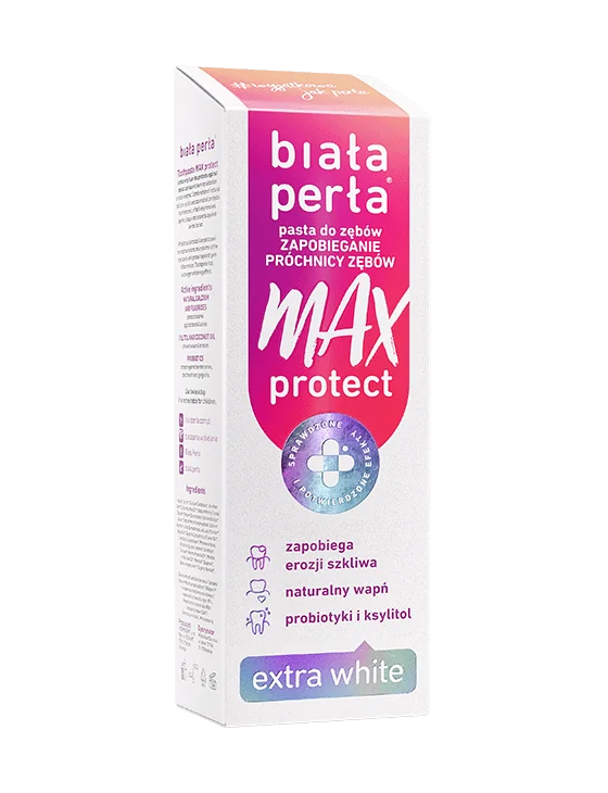 Biała Perła Max Protect pasta do zębów, 75 ml