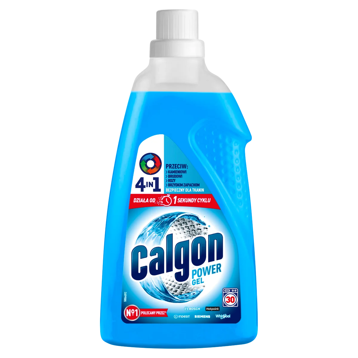 Calgon 4in1 Power Żel do pralek zmiękczający wodę, 1,5 l