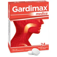 Gardimax Medica, 5 mg+1 mg, 24 tabletki do ssania