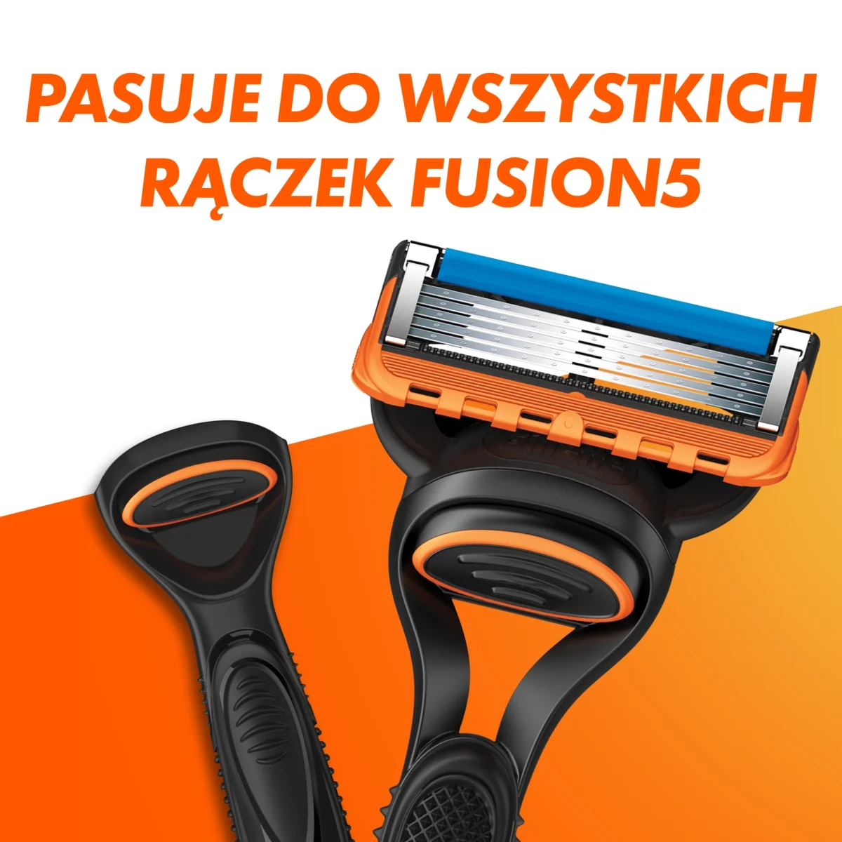 Gillette Fusion5 ostrza wymienne do maszynki do golenia dla mężczyzn, 16 sztuk