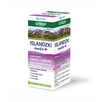 Nexon Pharma Islandzki medic+ syrop, 125 ml