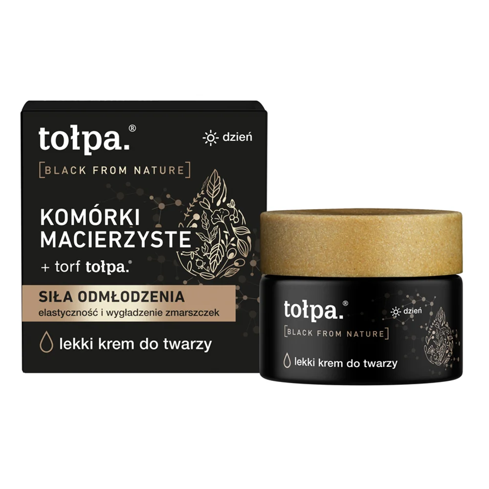Tołpa Black From Nature lekki krem do twarzy, 50 ml