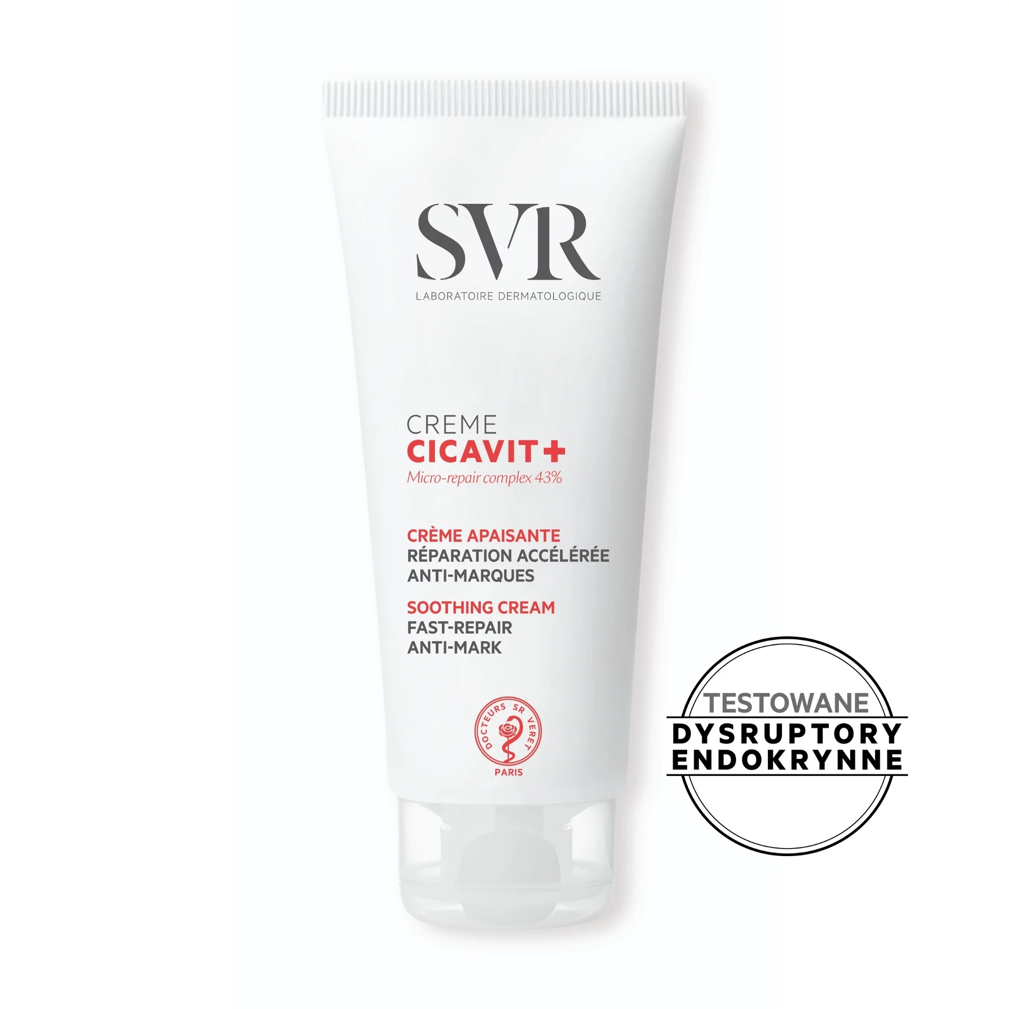 SVR Cicavit Baume krem kojąco-regenerujący na uszkodzoną skórę, 100 ml
