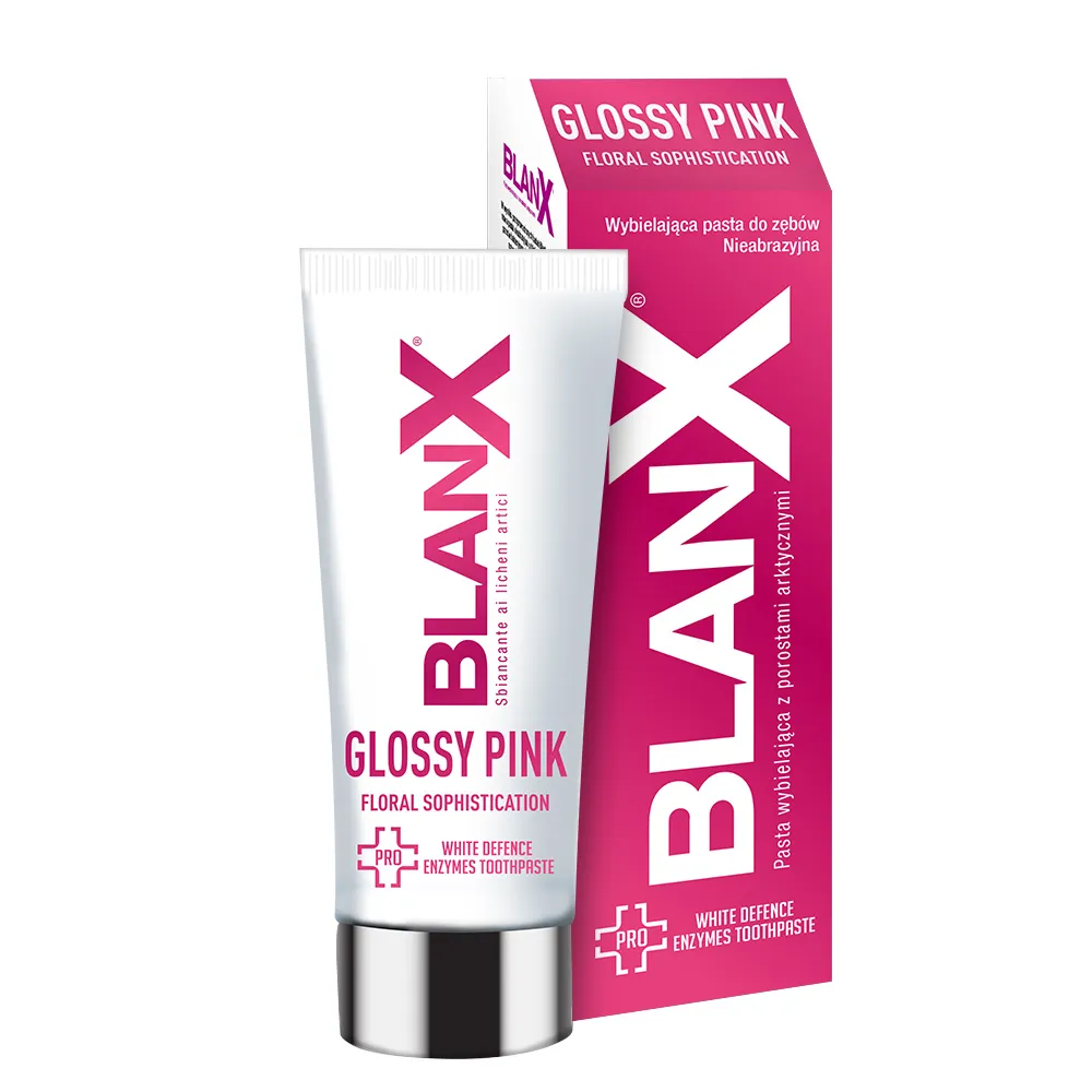 Blanx Pro Glossy Pink, pasta do zębów wybielająca, 75 ml