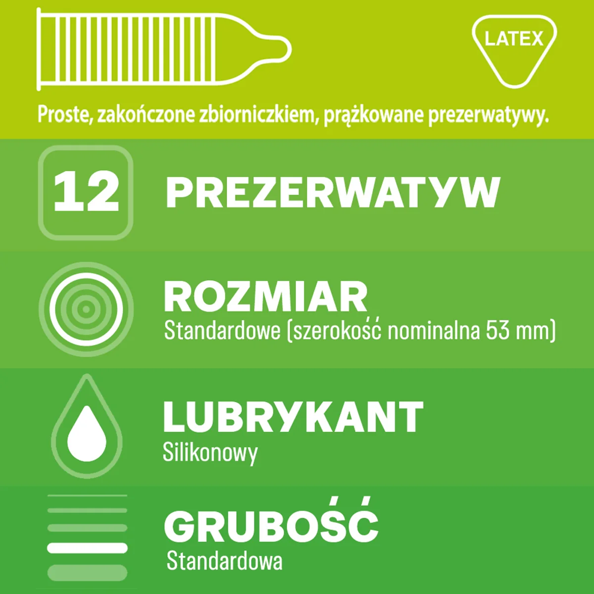 Durex Arouser prezerwatywy, 12 szt.