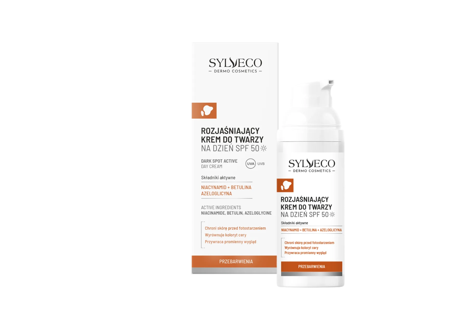 Sylveco krem rozjaśniający do twarzy na dzień, 50 ml