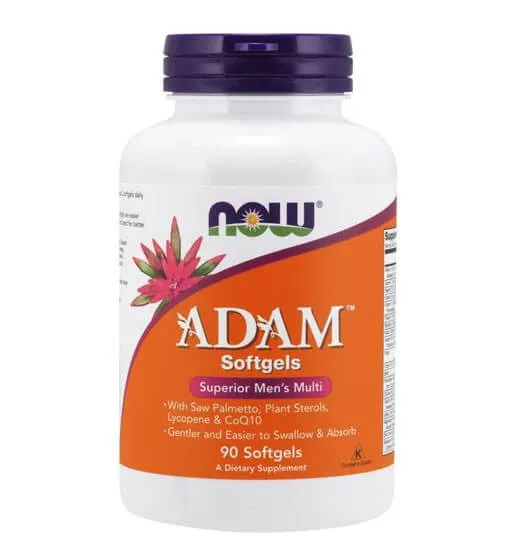 Now Foods Adam, Multiwitamina dla Mężczyzn, suplement diety, 90 kapsułek