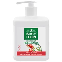 Biały Jeleń Premium, hipoalergiczne mydło w płynie z głogiem, 500 ml