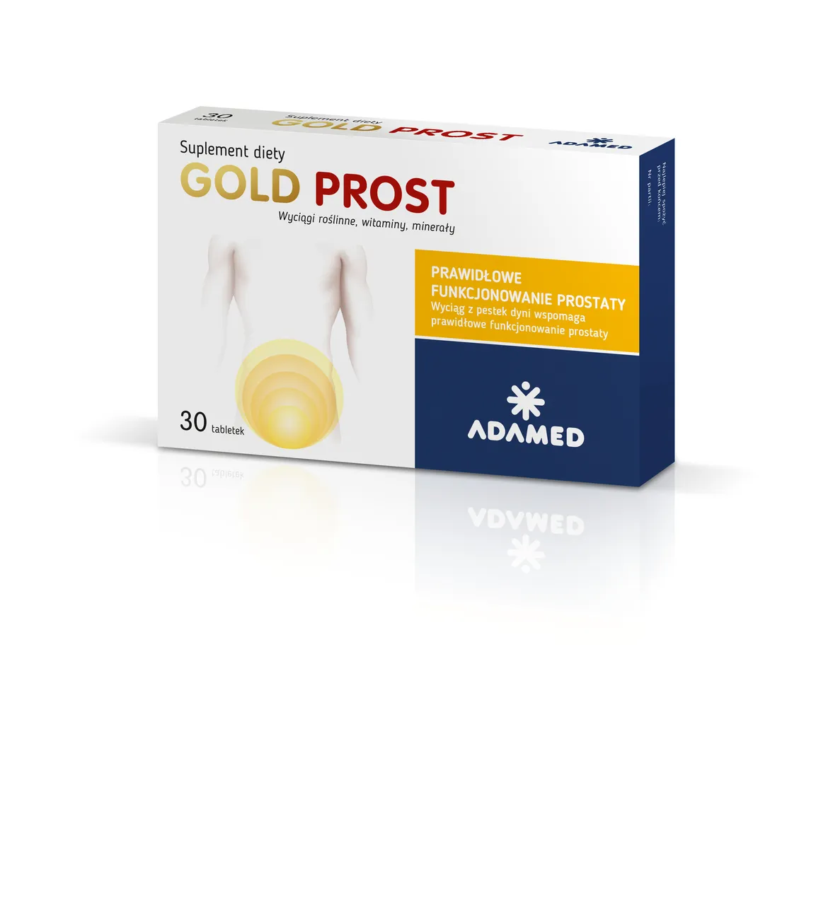Gold Prost, suplement diety, 30 tabletek