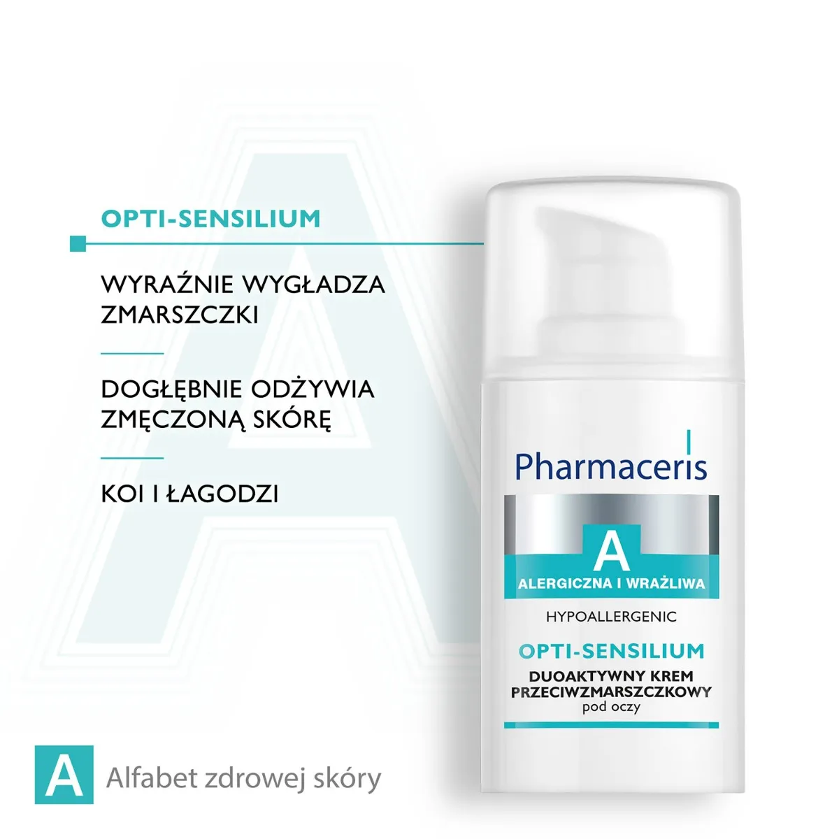 Pharmaceris A Opti-Sensilium Duoaktywny krem przeciwzmarszczkowy pod oczy, 15 ml 