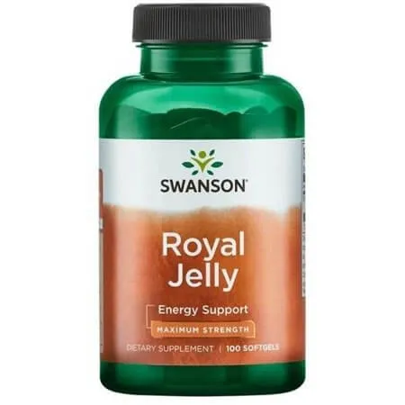 Swanson Royal Jelly, suplement diety, 100 kapsułek