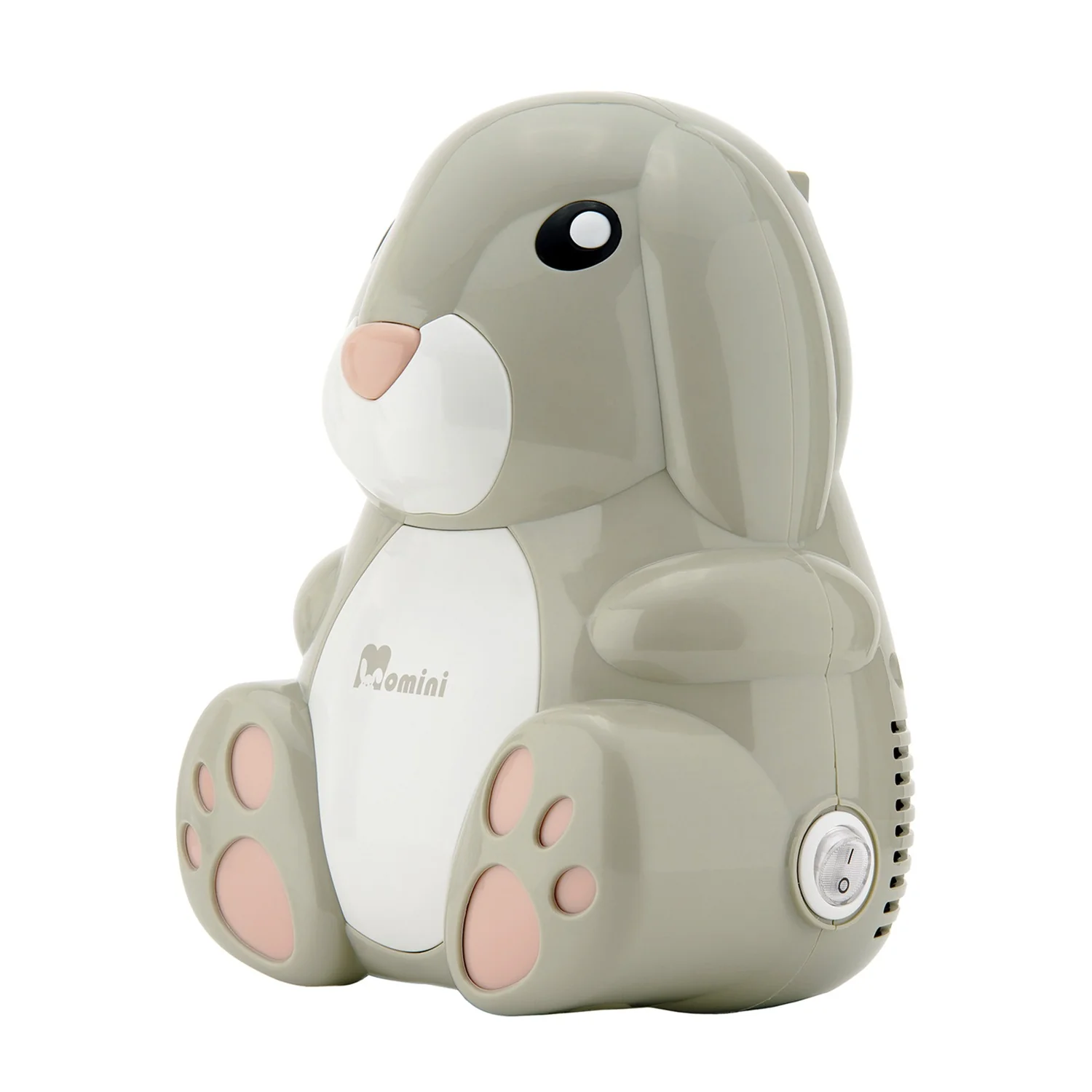 Momini NebuBunny nebulizator kompresorowo-tłokowy, 9 elementów