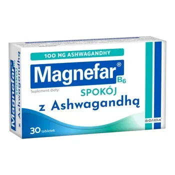 Magnefar B6 spokój 30 tabletek powlekanych
