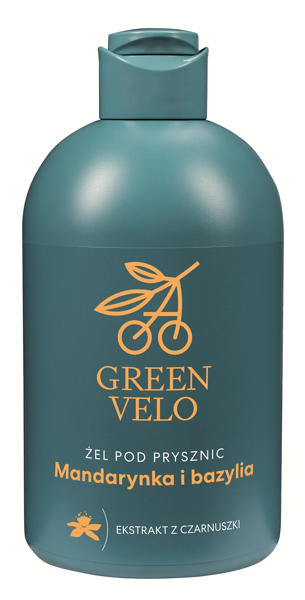 GREEN VELO żel pod prysznic Mandarynka i Bazylia, 400 ml