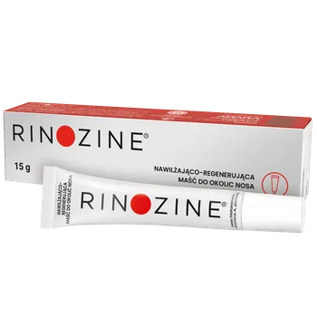 Rinozine, maść nawilżająco - regenerująca do nosa, 15 g 